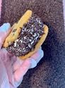 NEW Chocolate Chip Cookie Ice Cream Sandwich